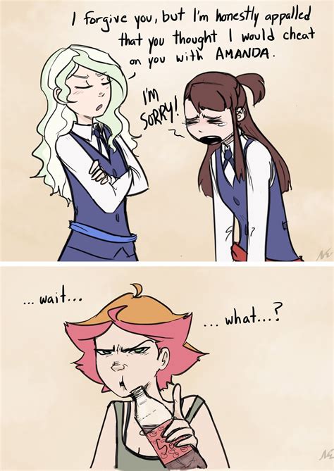 The Cursed Cauldron: A Little Witch Academia Fanfiction Mystery